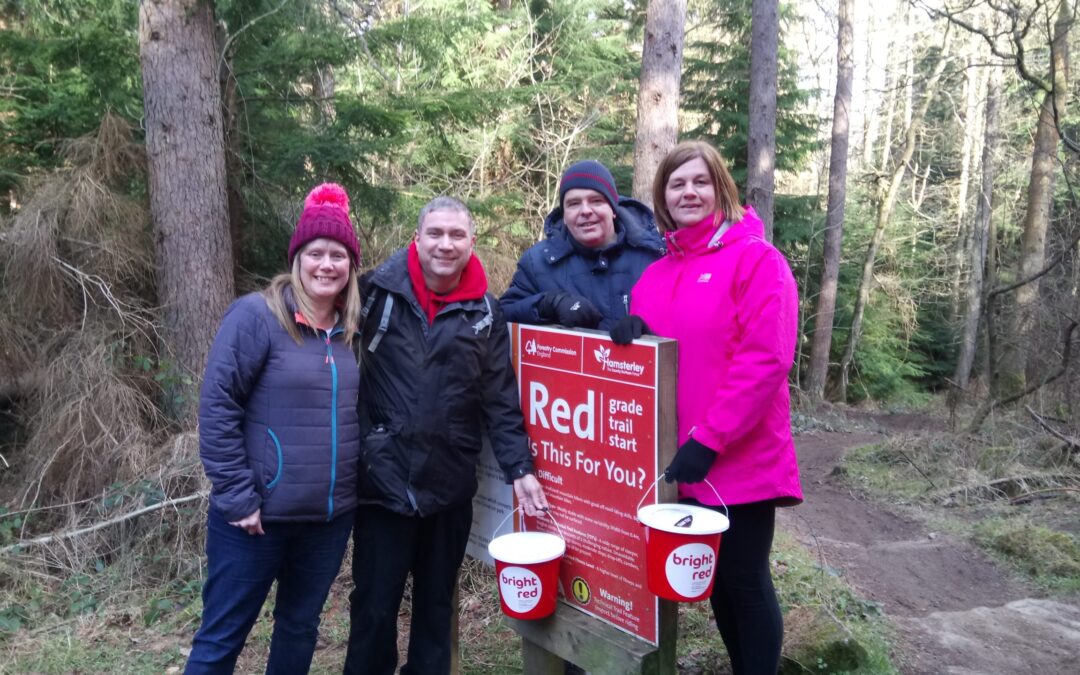 Banks Group staff raise £14,500 for Bright Red